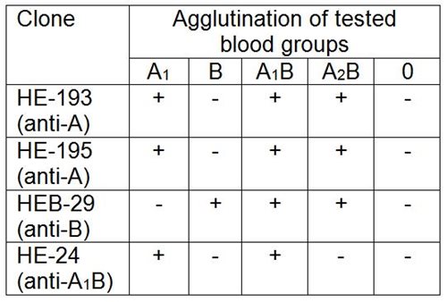 Anti-Blood Group A1B Culture supernatant