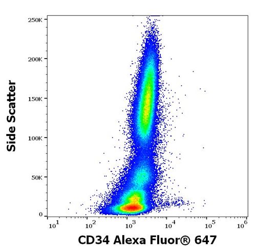 Anti-Hu CD34 Alexa Fluor<sup>®</sup> 647