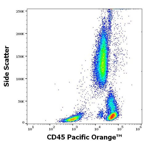 Anti-Hu CD45 Pacific Orange™