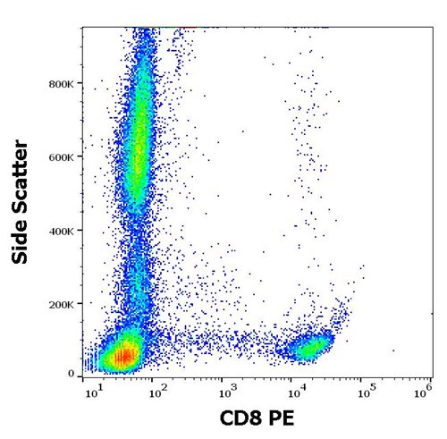 Anti-Hu CD8 PE