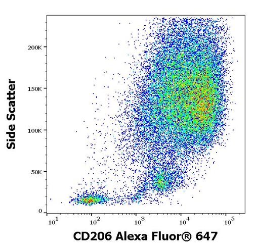 Anti-Hu CD206 Alexa Fluor<sup>®</sup> 647