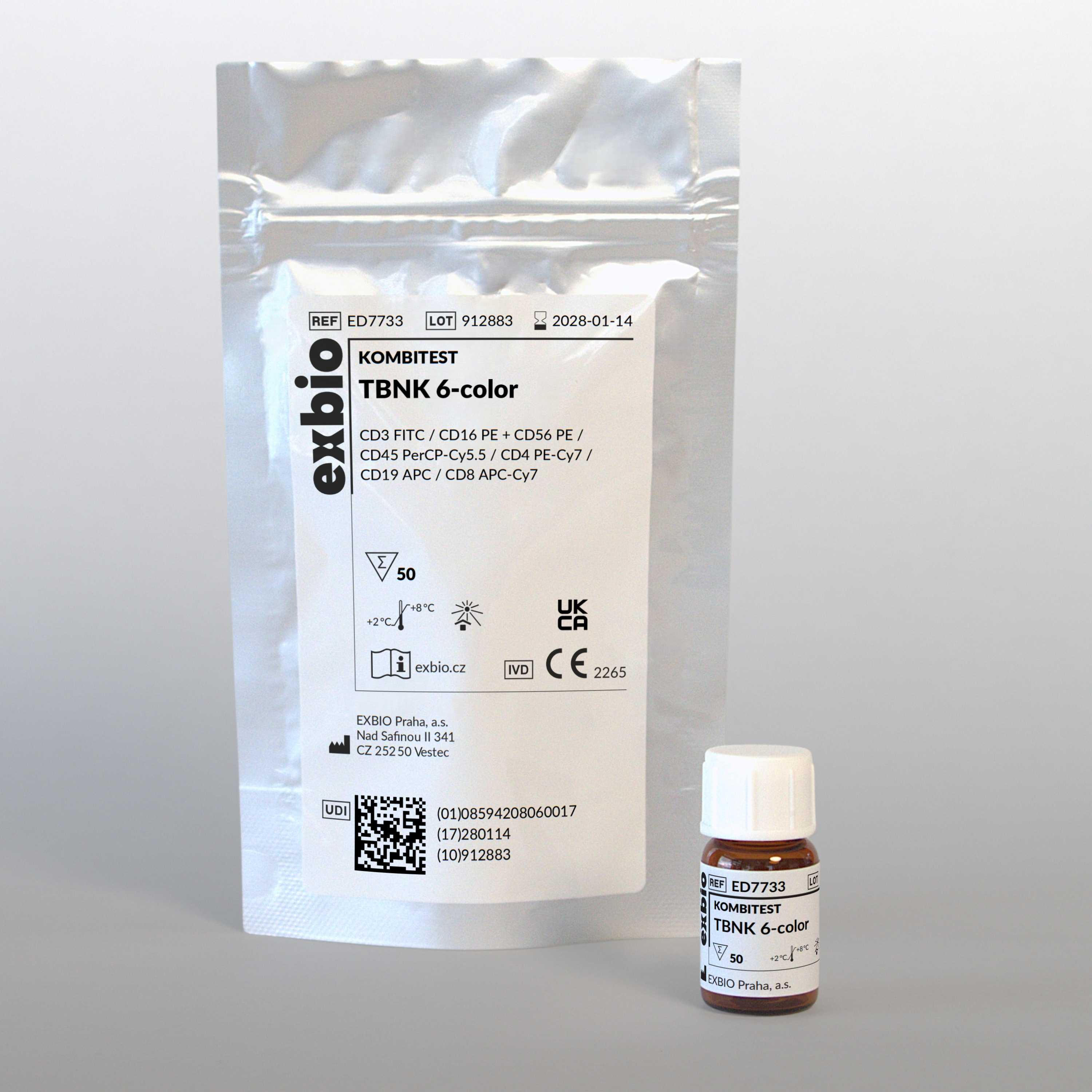 KOMBITEST TBNK 6-color - EXBIO Antibodies