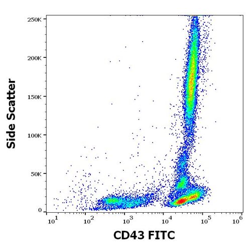 Anti-Hu CD43 FITC