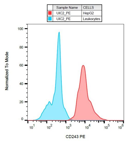 Anti-Hu CD243 PE