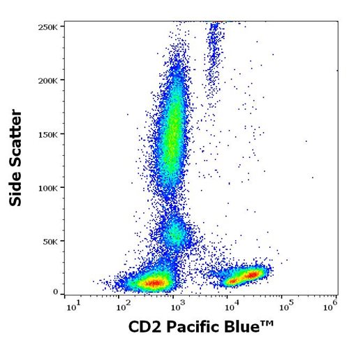 Anti-Hu CD2 Pacific Blue™